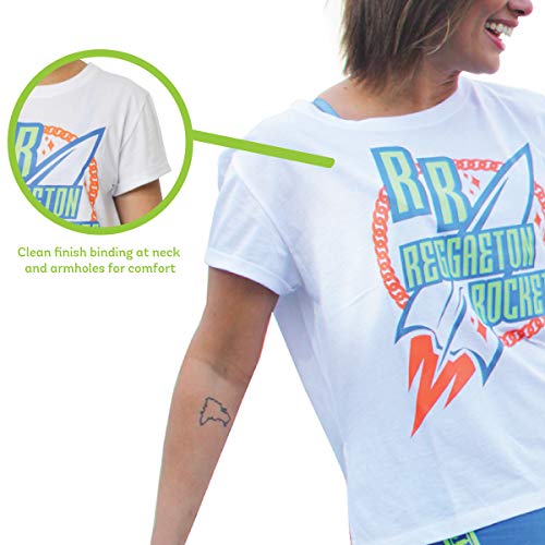 Zumba Fitness® Athlétique Top Femme Coupe Ample Dance Vetements Sport Haut d'Entraînement, Camiseta Mujer, Opacity, Wear It out White 3, Large Zumba Fitness® Athlétique Top Femme Coupe Ample Dance Vetements Sport Haut d'Entraînement, Camiseta Mujer, Opacity, Wear It out White 3, Large