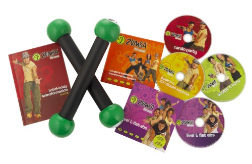 Zumba Fitness DVD Exercise Kit Includes Toning Sticks Zumba Fitness DVD Exercise Kit Includes Toning Sticks