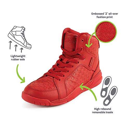 Zumba Fitness Zumba Active Street Boss Stilvolle Turnschuhe Workout Fitness Tanzschuhe Damen, Dance Shoe Mujer, Rojo, 36.5 EU Zumba Fitness Zumba Active Street Boss Stilvolle Turnschuhe Workout Fitness Tanzschuhe Damen, Dance Shoe Mujer, Rojo, 36.5 EU