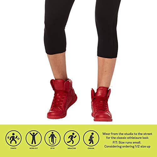 Zumba Fitness Zumba Active Street Boss Stilvolle Turnschuhe Workout Fitness Tanzschuhe Damen, Dance Shoe Mujer, Rojo, 36.5 EU Zumba Fitness Zumba Active Street Boss Stilvolle Turnschuhe Workout Fitness Tanzschuhe Damen, Dance Shoe Mujer, Rojo, 36.5 EU