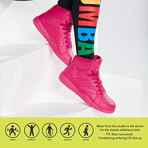 Zumba Fitness Zumba Active Street Boss Stilvolle Turnschuhe Workout Fitness Tanzschuhe Damen, Zapatilla de Baile Mujer, Fucsia, 45 EU Zumba Fitness Zumba Active Street Boss Stilvolle Turnschuhe Workout Fitness Tanzschuhe Damen, Zapatilla de Baile Mujer, Fucsia, 45 EU