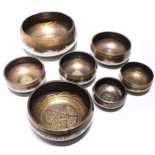 ZUOQUAN Cuenco Tibetano, Incluye Un Cojín Y La Baqueta, para El Budismo Meditación Budista & Relajación Curativa, Alivio del Estrés Y La Yoga, 11.5cm ZUOQUAN Cuenco Tibetano, Incluye Un Cojín Y La Baqueta, para El Budismo Meditación Budista & Relajación Curativa, Alivio del Estrés Y La Yoga, 11.5cm