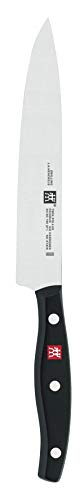 Zwilling TWIN POLLUX - Set de 5 cuchillos y tijera doméstica multiusos, color negro Zwilling TWIN POLLUX - Set de 5 cuchillos y tijera doméstica multiusos, color negro