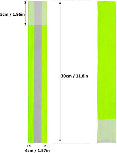 ZWOOS Seguridad Chaleco Reflectante y Bandas, Ajustable Alta Visibilidad Elastic Reflector Chaleco para Correr, Senderismo, Ciclismo, Carreras, Motorista (1 x Chaleco Reflectante + 2 x Brazaletes) ZWOOS Seguridad Chaleco Reflectante y Bandas, Ajustable Alta Visibilidad Elastic Reflector Chaleco para Correr, Senderismo, Ciclismo, Carreras, Motorista (1 x Chaleco Reflectante + 2 x Brazaletes)