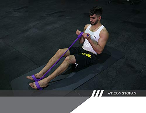 ZXJOY Core & Abdominal Trainers Tubo de remo, Shape-up trainer, Pull Rope Training Equipo de gimnasia, Ejercicio de remo de bote, Músculo abdominal, entrenamiento, expansor, unisex