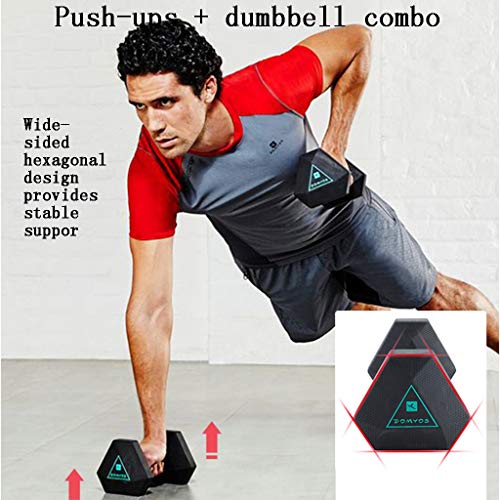 ZYCSKTL Mancuernas Aptitud Pesas, Pequeño Peso Combinación Hexágono Pesas, Pérdida De Peso del Bodybuilding Equipo Deportes Dumb Ling (Color : Black, Size : 10kg) ZYCSKTL Mancuernas Aptitud Pesas, Pequeño Peso Combinación Hexágono Pesas, Pérdida De Peso del Bodybuilding Equipo Deportes Dumb Ling (Color : Black, Size : 10kg)
