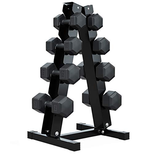 ZYCSKTL Mancuernas Las Mancuernas Ajustables, Acero Dumbbell, Profesional De Pequeña Dumbbell Set + del Soporte De Almacenamiento, Hombres Y Mujeres Gimnasio con Mancuernas Set