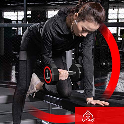 ZYCSKTL Mancuernas Las Mancuernas Ajustables, Entrenador Personal Recomienda Aptitud Deportes Pesas, de Gama Alta PU Deportes Pesas, Conjuntos de PU Pesa for gimnasios (Color : Black, Size : 2.5kg) ZYCSKTL Mancuernas Las Mancuernas Ajustables, Entrenador Personal Recomienda Aptitud Deportes Pesas, de Gama Alta PU Deportes Pesas, Conjuntos de PU Pesa for gimnasios (Color : Black, Size : 2.5kg)