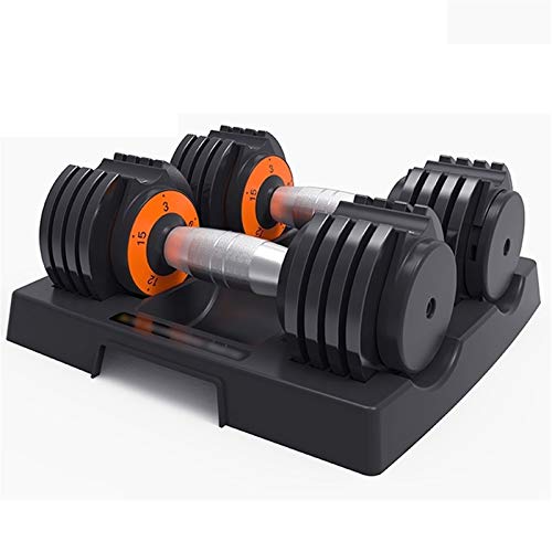 ZYCSKTL Mancuernas Mancuernas,6 Velocidades De Peso Rápido Levantamiento De Pesas Ajustable, De Alta Resistencia Anti-caída En Casa Aparatos De Ejercicios con Mancuernas De 30 Libras Conjunto ZYCSKTL Mancuernas Mancuernas,6 Velocidades De Peso Rápido Levantamiento De Pesas Ajustable, De Alta Resistencia Anti-caída En Casa Aparatos De Ejercicios con Mancuernas De 30 Libras Conjunto