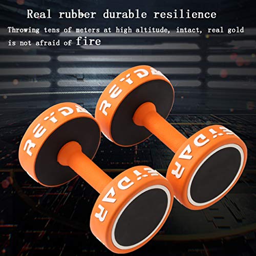 ZYCSKTL Mancuernas Pesas Ajustables, Acero Recubierto con Pesas for gimnasios Profesionales, de Uso doméstico Puro Fitness Pesas, Mancuernas Deportes (Color : Orange, Size : 30kg) ZYCSKTL Mancuernas Pesas Ajustables, Acero Recubierto con Pesas for gimnasios Profesionales, de Uso doméstico Puro Fitness Pesas, Mancuernas Deportes (Color : Orange, Size : 30kg)