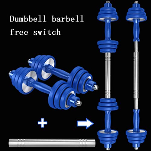 ZYCSKTL Mancuernas Principiante Home Fitness Pesas, Peso Ajustable Puro Acero De Alta Capacidad Pesas, Buena Condición Física Equipo For Deportes (Color : Blue, Size : 30kg) ZYCSKTL Mancuernas Principiante Home Fitness Pesas, Peso Ajustable Puro Acero De Alta Capacidad Pesas, Buena Condición Física Equipo For Deportes (Color : Blue, Size : 30kg)
