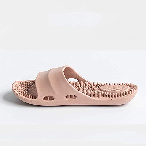 ZYING Zore Desgaste de la Salud Zapatillas Masaje Ocio Antideslizantes Zapatos Casuales Zapatos Zapatillas de Playa de los Deslizadores de los Hombres de los Deslizadores (Size : 35-36)