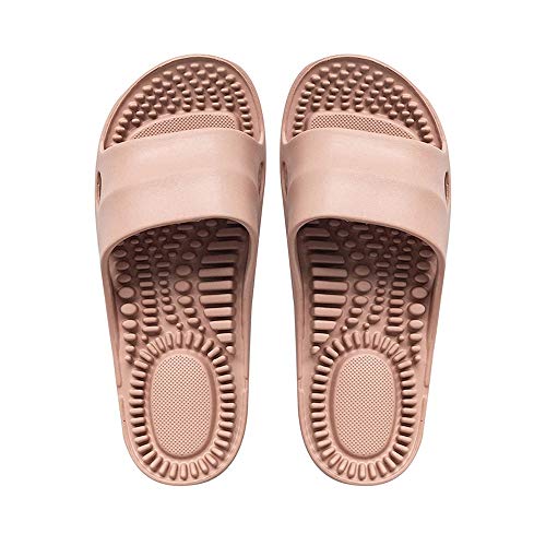ZYING Zore Desgaste de la Salud Zapatillas Masaje Ocio Antideslizantes Zapatos Casuales Zapatos Zapatillas de Playa de los Deslizadores de los Hombres de los Deslizadores (Size : 35-36)