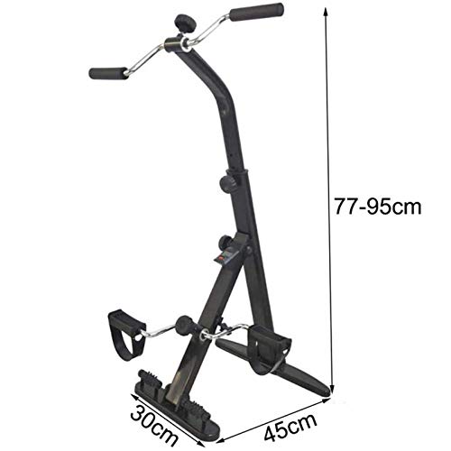ZYQDRZ Ejercitador De Brazos Y Piernas De Bicicleta EstáTica, Ejercitador De Pedal PortáTil, Ejercitador De Pedal para Ancianos ZYQDRZ Ejercitador De Brazos Y Piernas De Bicicleta EstáTica, Ejercitador De Pedal PortáTil, Ejercitador De Pedal para Ancianos