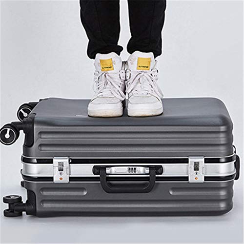 ZzheHou Maleta Negocios Marco De Aluminio De Los Hombres De Carro De Equipaje 20/24 Pulgadas Maleta Resistente Al Desgaste Antideslizante Maleta Robusto Y Fácil De Llevar (Color : C1, Size : 22inch) ZzheHou Maleta Negocios Marco De Aluminio De Los Hombres De Carro De Equipaje 20/24 Pulgadas Maleta Resistente Al Desgaste Antideslizante Maleta Robusto Y Fácil De Llevar (Color : C1, Size : 22inch)