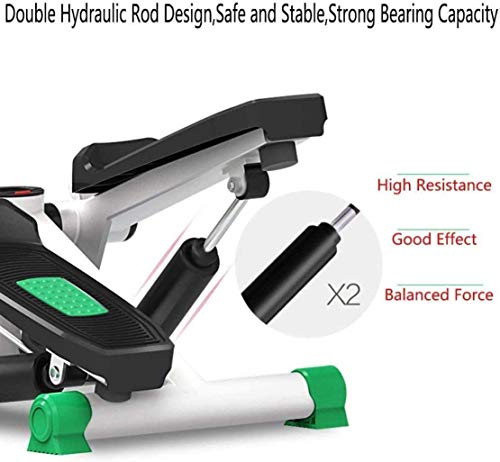 ZZTX Mini Entrenador de Fitness elíptico con máquina elíptica con Pedal Antideslizante, Pantalla HD, Zapatillas silenciosas para Gimnasio en casa, Deportes de Interior, Verde ZZTX Mini Entrenador de Fitness elíptico con máquina elíptica con Pedal Antideslizante, Pantalla HD, Zapatillas silenciosas para Gimnasio en casa, Deportes de Interior, Verde