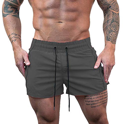 Zzzb Trajes Hombre Remiendo de los Hombres S Beach Junta Bermudas Baño de Agua Pantalones Cortos Ropa de Playa Gimnasio Tablas de Surf más el tamaño de Secado rápido Shorts