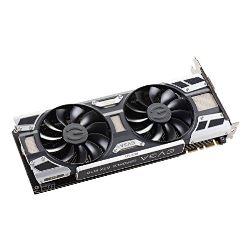 - EVGA GeForce GTX 1070 SC GAMING ACX 3.0 Tarjeta gráfica (8 GB GDDR5, LED, DX12 Soporte OSD PXOC) - EVGA GeForce GTX 1070 SC GAMING ACX 3.0 Tarjeta gráfica (8 GB GDDR5, LED, DX12 Soporte OSD PXOC)
