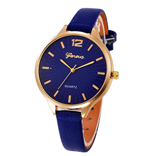 -Sonnena Watches - Reloj analógico para mujer de estilo informal, mecanismo de cuarzo y acero inoxidable, para uso diario y fiestas, regalo ideal de San Valentín, azul, Watch -Sonnena Watches - Reloj analógico para mujer de estilo informal, mecanismo de cuarzo y acero inoxidable, para uso diario y fiestas, regalo ideal de San Valentín, azul, Watch