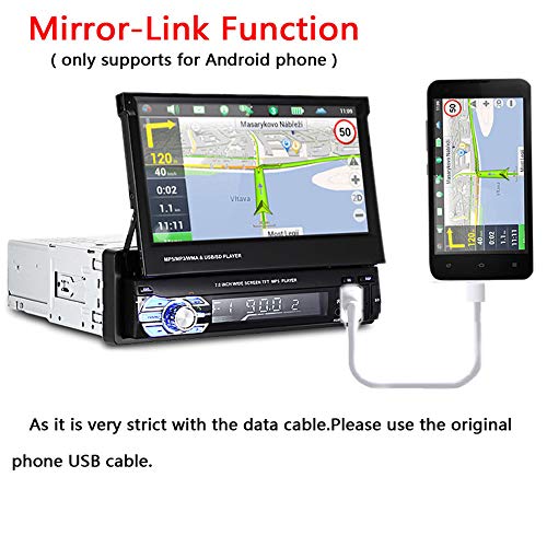 1 DIN 7 Pulgadas 1080P Reproductor de Radio estéreo para automóvil Soporte de Pantalla táctil LCD Función de Enlace de Espejo Manos Libres Bluetooth 1 DIN 7 Pulgadas 1080P Reproductor de Radio estéreo para automóvil Soporte de Pantalla táctil LCD Función de Enlace de Espejo Manos Libres Bluetooth