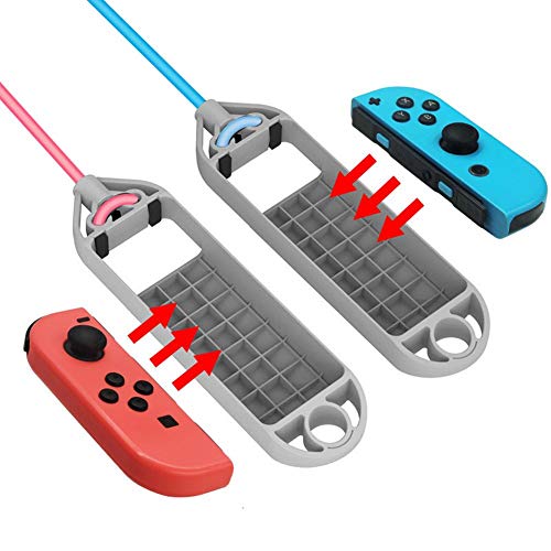 1 paquete de cuerda para saltar sin cuerda, cuerda de velocidad Crossfit ponderada sin enredos Cuerda para saltar inalámbrica de velocidad rápida para el juego NS Joy-Con Jump Rope Challenge