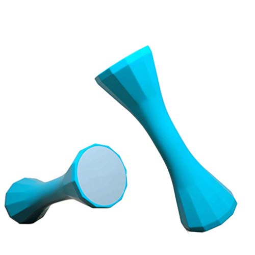 1 par de mancuernas de levantamiento de pesas para yoga, fitness, gimnasio, ejercicio en casa, impermeable, antideslizante, con mancuerna mate (color: azul 4 kg (2 kg x 2)) 1 par de mancuernas de levantamiento de pesas para yoga, fitness, gimnasio, ejercicio en casa, impermeable, antideslizante, con mancuerna mate (color: azul 4 kg (2 kg x 2))