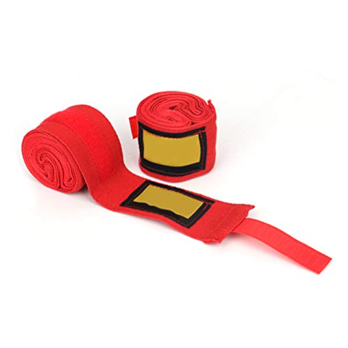 1 par de vendas de boxeo de mano de 3 metros/5 metros de envoltura de mano de boxeo guantes interiores cinturón deportivo