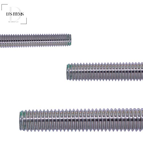 1 pieza rosca Barra M2 hasta M36 – 1000 mm, DIN 975 Acero Inoxidable A2 1 pieza rosca Barra M2 hasta M36 – 1000 mm, DIN 975 Acero Inoxidable A2