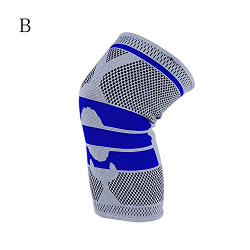 1 rodilleras de silicona para voleibol, baloncesto, rótula, protectores de rótula para deportes de seguridad 1 rodilleras de silicona para voleibol, baloncesto, rótula, protectores de rótula para deportes de seguridad