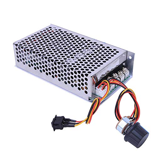 10-50V 100A 5000W DC Motor Controlador de velocidad PWM Interruptor de control Regulador Motor eléctrico reversible