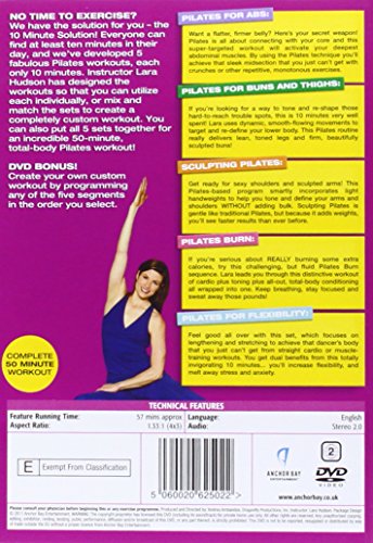 10 Minute Solution - Pilates [DVD] [Reino Unido]