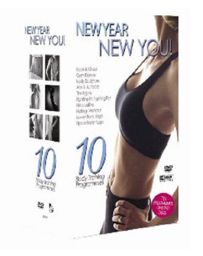 10 Pack: New Year New You (including Back & Chest with Nancy Marmorat, Gym Dance, Body Sculpture with Nancy Marmorat, Abs & Buttocks, The Figure with Nancy Marmorat and 5 more) [Reino Unido] [DVD]