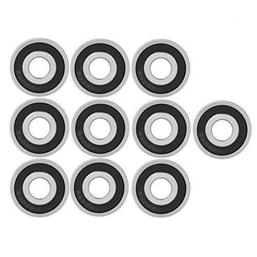 10 Piezas 6200-2RS Rodamientos Patines,Rodamientos Skate Cojinetes Longboard Cojinetes Scooter Cojinetes Skate, Rodamientos de Bolas 10 * 30 * 9MM 10 Piezas 6200-2RS Rodamientos Patines,Rodamientos Skate Cojinetes Longboard Cojinetes Scooter Cojinetes Skate, Rodamientos de Bolas 10 * 30 * 9MM