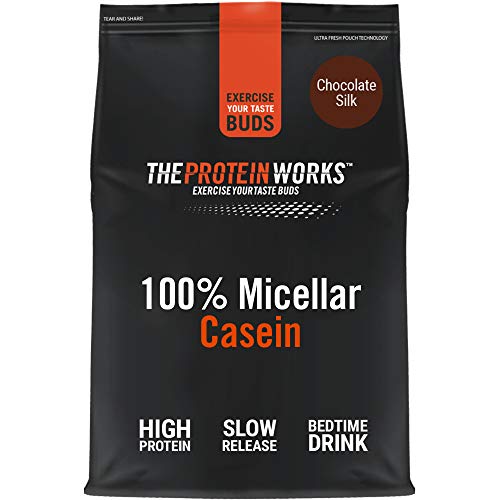 100% Caseína Micelar | Sabor Chocolate, 2 kg | Proteína de liberación lenta para antes de dormir