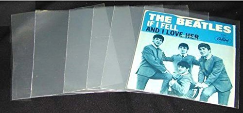 100 Fundas Blandas DE PLASTICO para Discos DE Vinilo Singles 7" (Los Discos PequeƱos) - Marca Cuidatumusica - / Ref.2488 100 Fundas Blandas DE PLASTICO para Discos DE Vinilo Singles 7" (Los Discos PequeƱos) - Marca Cuidatumusica - / Ref.2488