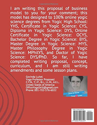 100% Online Yoga Degrees Book: Proposed Self-paced Online Course Program: 18 (Govinda) 100% Online Yoga Degrees Book: Proposed Self-paced Online Course Program: 18 (Govinda)