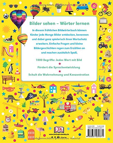 1000 erste Wörter: Mein Bildwörterbuch für den Kindergarten