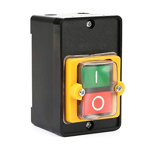 10A Interruptor de botón de encendido/apagado a prueba de agua Botón pulsador utilizado en maquinaria mecánica para equipos textiles AC220V / 380V 10A Interruptor de botón de encendido/apagado a prueba de agua Botón pulsador utilizado en maquinaria mecánica para equipos textiles AC220V / 380V