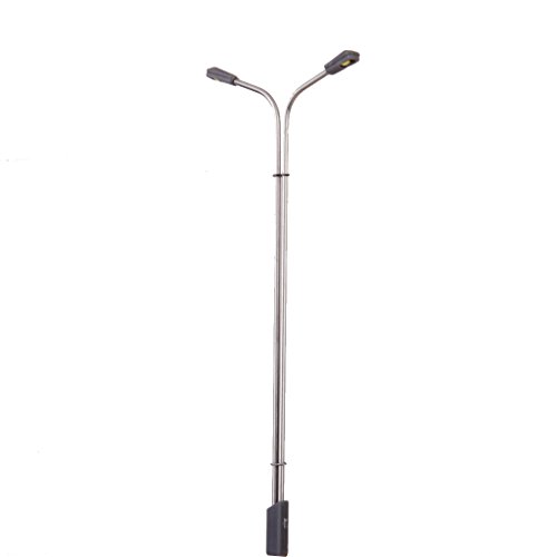 10pcs 11cm Modelos de Farolas Luces de Calle de Escala 1:100 10pcs 11cm Modelos de Farolas Luces de Calle de Escala 1:100