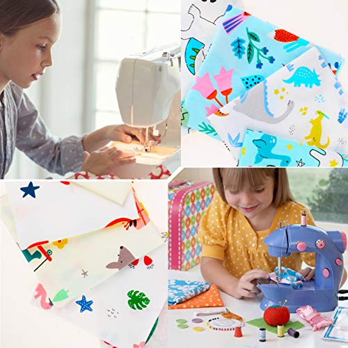 10Piezas Tela de Algodón Patchwork, Tela de Estampada Flores de Costura de Material Textil Manualidades Retales Algodón con cinta elástica e puente de la nariz para Coser DIY(25x25cm Dibujos animados) 10Piezas Tela de Algodón Patchwork, Tela de Estampada Flores de Costura de Material Textil Manualidades Retales Algodón con cinta elástica e puente de la nariz para Coser DIY(25x25cm Dibujos animados)