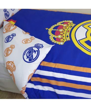10XDIEZ Funda nórdica Real Madrid 186004 - Medidas Cama - Cama de 90cm 10XDIEZ Funda nórdica Real Madrid 186004 - Medidas Cama - Cama de 90cm