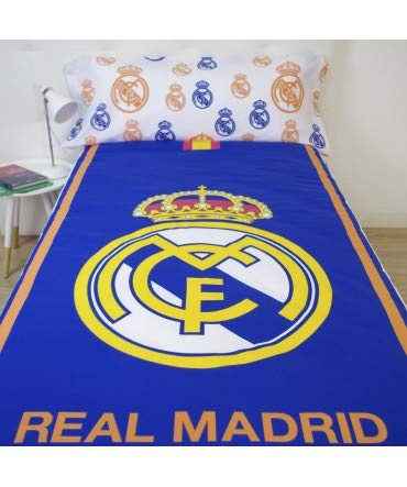 10XDIEZ Funda nórdica Real Madrid 186004 - Medidas Cama - Cama de 90cm 10XDIEZ Funda nórdica Real Madrid 186004 - Medidas Cama - Cama de 90cm
