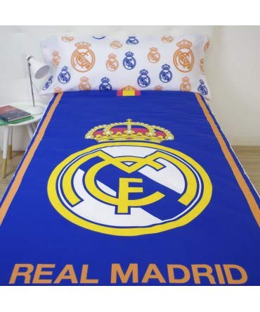 10XDIEZ Funda nórdica Real Madrid 186004 - Medidas Cama - Cama de 90cm