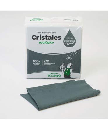 10XDIEZ Pack 4 paños bayeta ecolimpia Especial Cristales 10XDIEZ Pack 4 paños bayeta ecolimpia Especial Cristales
