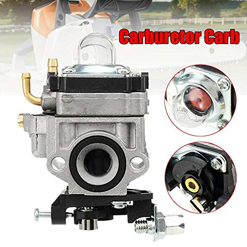 11mm Carburador Carb Recambio Motor Cobertura Recorte 2 Tiempos Cortador Cepillo Motosierra Carburador Compatible Para 22cc 26cc 33cc 34cc 36cc 11mm Carburador Carb Recambio Motor Cobertura Recorte 2 Tiempos Cortador Cepillo Motosierra Carburador Compatible Para 22cc 26cc 33cc 34cc 36cc