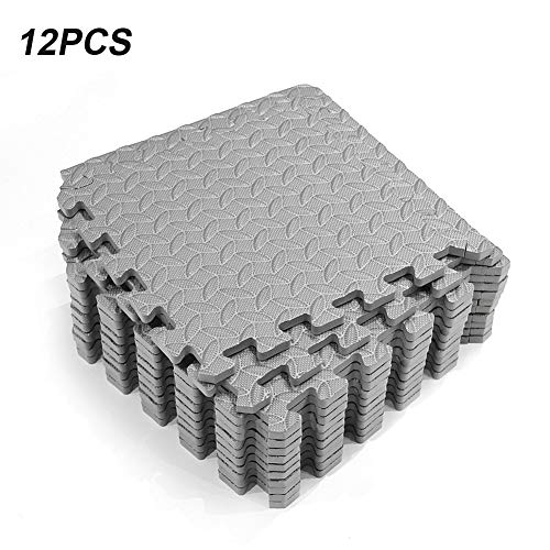 12 alfombrillas de ejercicio con espuma EVA entrelazada, espuma para el hogar, gimnasio, espuma para el suelo, almohadillas protectoras para el hogar, gimnasio 12 alfombrillas de ejercicio con espuma EVA entrelazada, espuma para el hogar, gimnasio, espuma para el suelo, almohadillas protectoras para el hogar, gimnasio