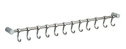 12 ganchos para barra de utensilios de cocina. De acero inoxidable 12 ganchos para barra de utensilios de cocina. De acero inoxidable