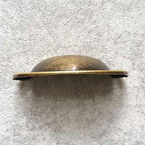 12pcs Pomos Vintage Puerta Retro Hierro Muebles Cocina Armario Cajón Tire Tiradores y Pomos con Forma de Media Luna con Tornillos - 8,2 cmx3.5 cm Bronce 12pcs Pomos Vintage Puerta Retro Hierro Muebles Cocina Armario Cajón Tire Tiradores y Pomos con Forma de Media Luna con Tornillos - 8,2 cmx3.5 cm Bronce