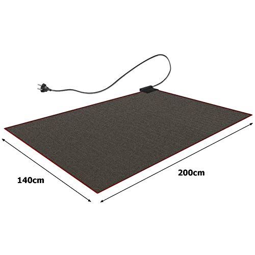 140x200cm alfombra de calefacción eléctrica alfombra calor electrica grande 140x200cm alfombra de calefacción eléctrica alfombra calor electrica grande