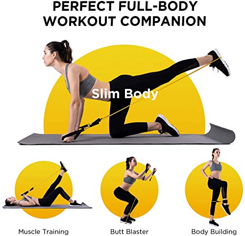 150lbs Set de Bandas de Resistencia 11 Piezas con 5 Bandas Elásticas para Ejercicios Físicos Fitness Entrenamiento Crossfit, Juego de Cuerdas Gomas Elásticas para Gym/Home, Incluye Bolsa de Transporte 150lbs Set de Bandas de Resistencia 11 Piezas con 5 Bandas Elásticas para Ejercicios Físicos Fitness Entrenamiento Crossfit, Juego de Cuerdas Gomas Elásticas para Gym/Home, Incluye Bolsa de Transporte